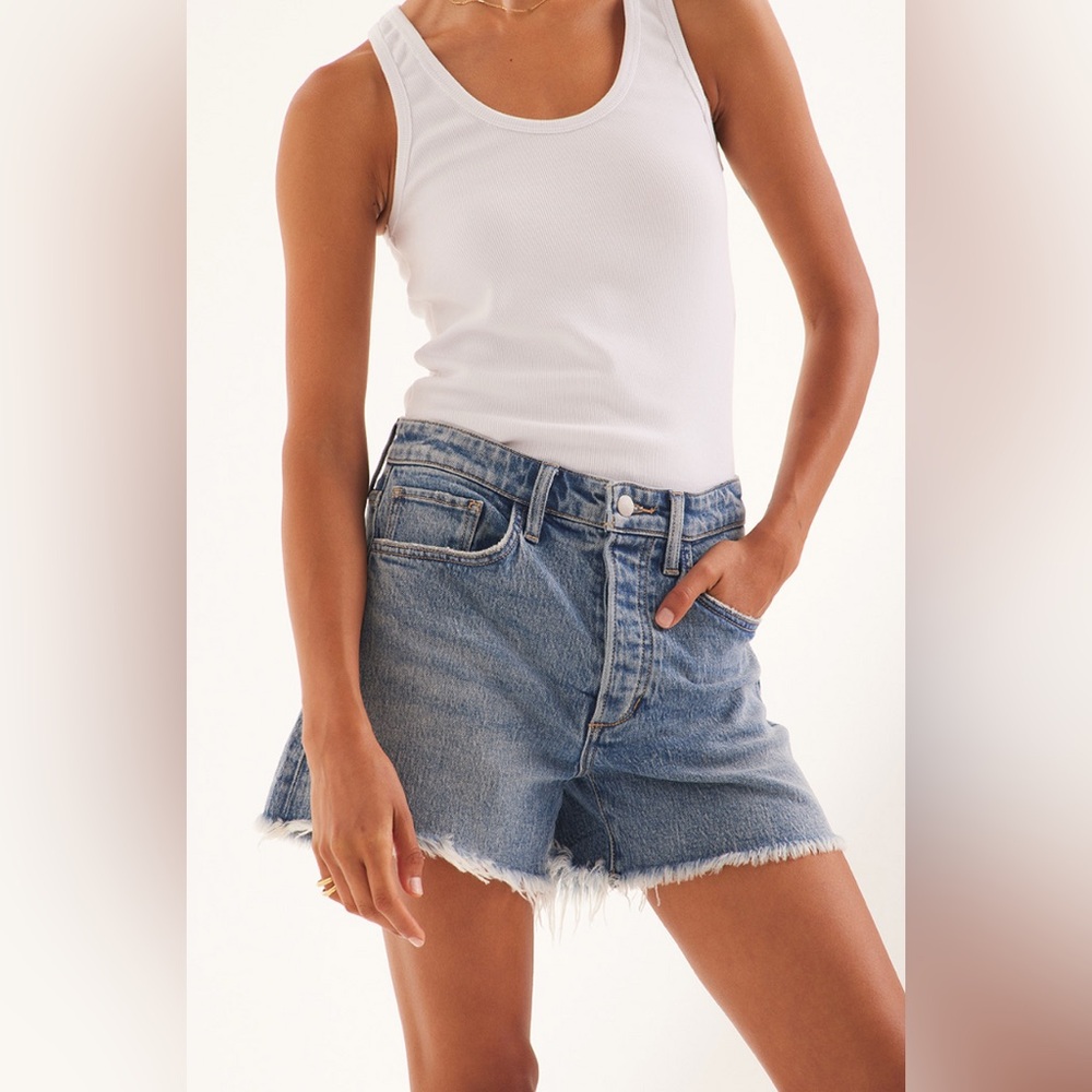 Joe's THE JESSIE RELAXED SHORT STRETCHY wash NYB Sz 31 Button Fly NEW